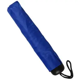 3 Fold Umbrella Royal Blue Closed